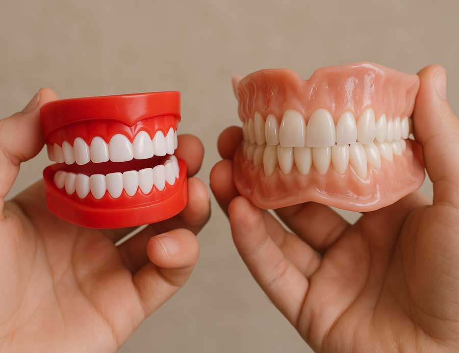cheap vs quality denture