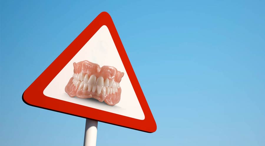 Warning Signs Denture